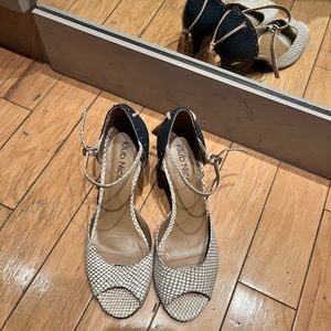 Klub Nico Anthropologie Sandal with back tassels